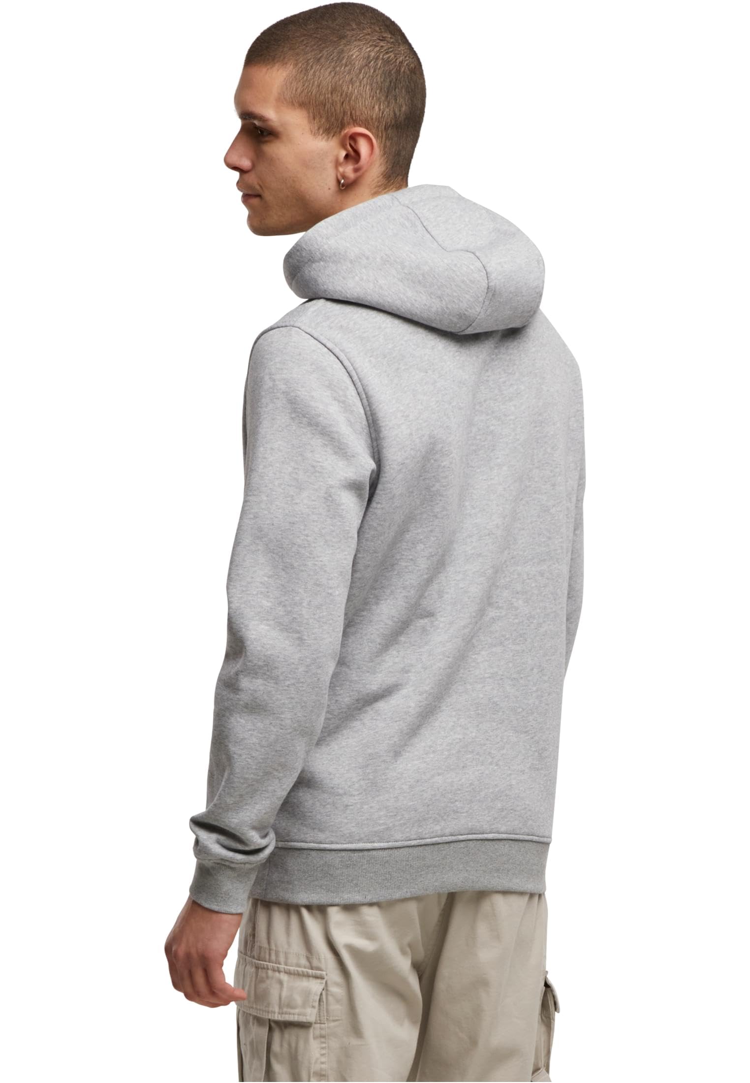Brandit Męska bluza z kapturem Army Hoody, szary melanż, 3XL