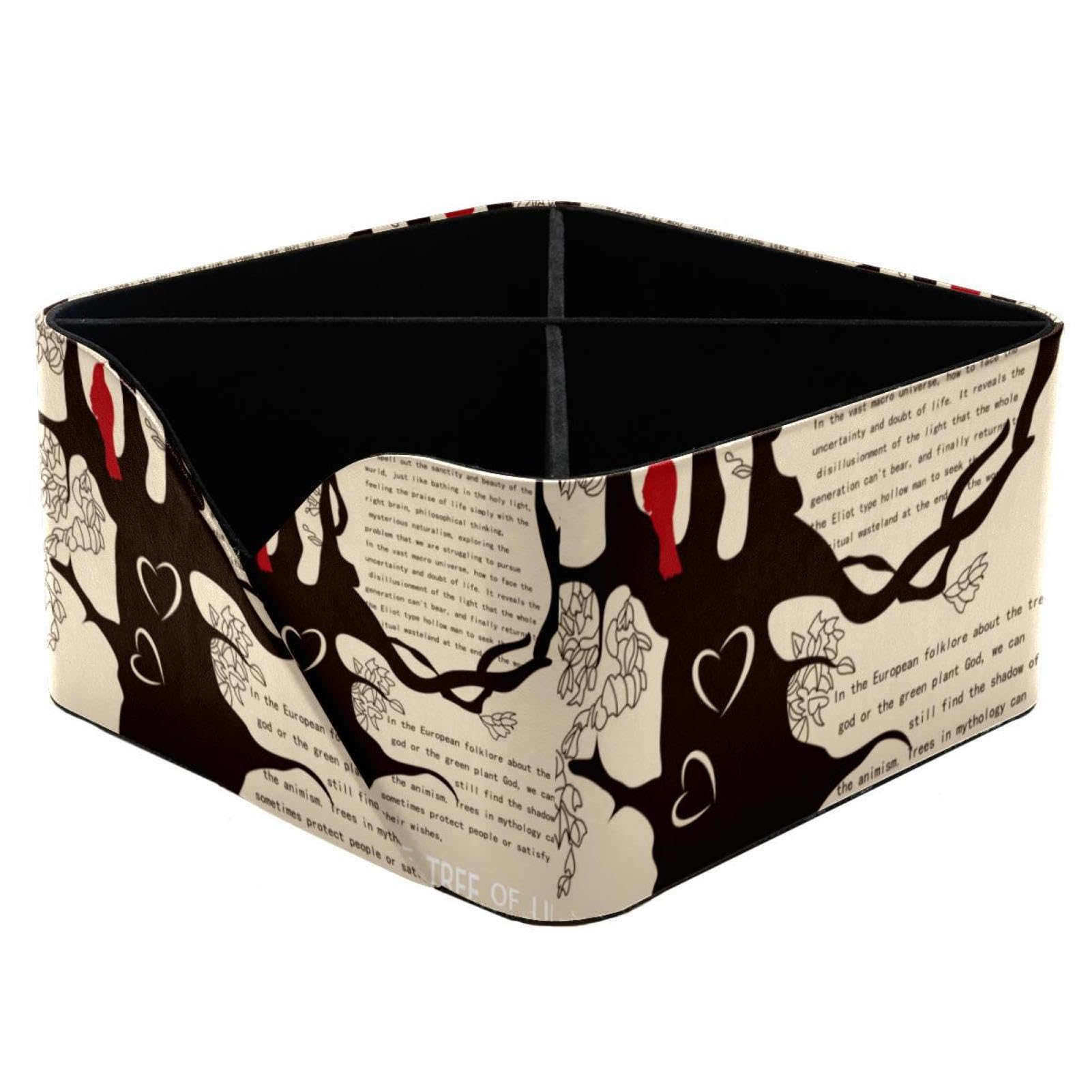 Boîte de rangement pour enfants et femmes sur coiffeuse vintage