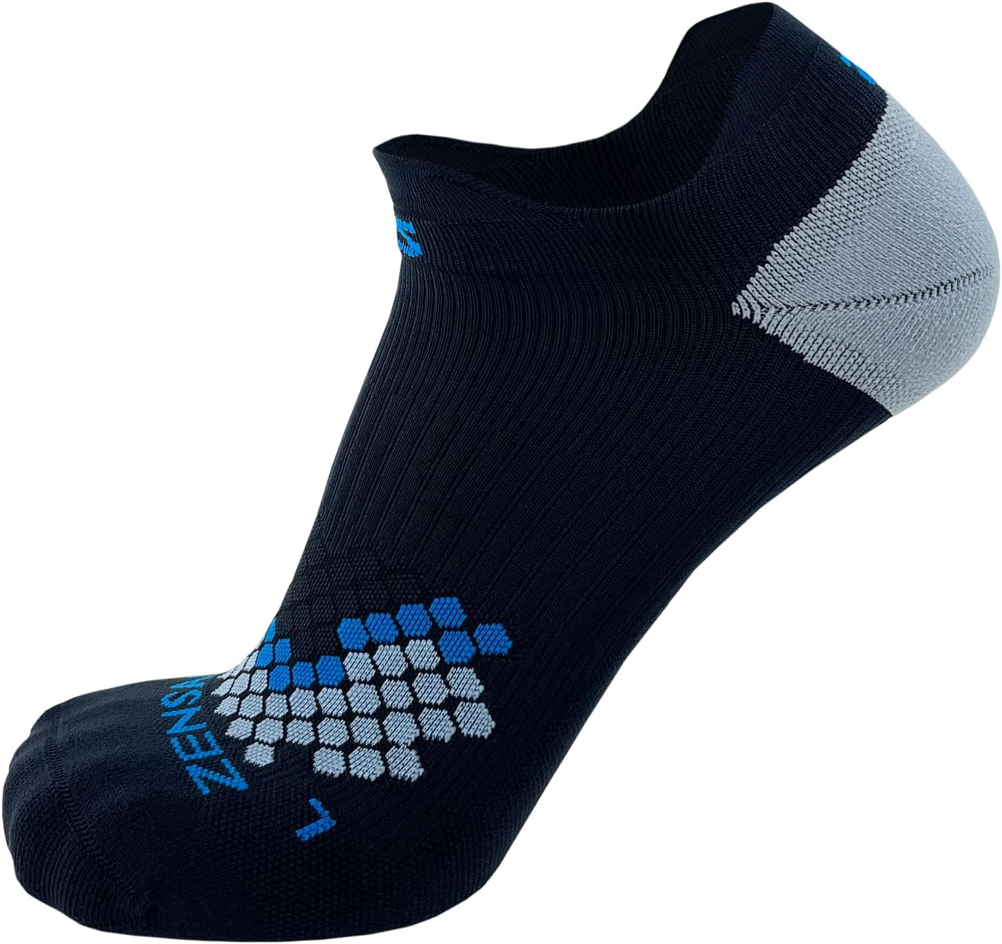 Zensah Plantar Fasciitis Relief Compression Socks - PF Night Socks for Plantar Fascia and Achilles Tendon Stability, Pain