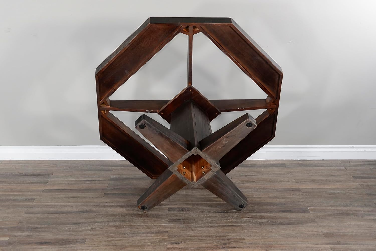 Empire USA Blaze Poker Game & Dining Table (Smokehouse Finish Table)