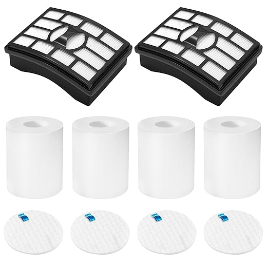 Colorfullife Filters for Shark Rotator Pro Lift-Away NV500, NV501, NV502, NV503, NV505, NV510, NV520,NV552,UV560, Xff500 Xhf500 (Not Fit NV650,NV750 Series)