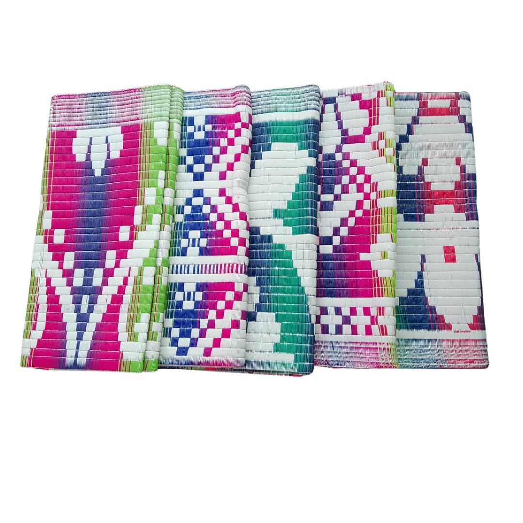 Colorful Plastic Mats - Comfortable Floor Sitting Mats -5 Colorful Plastic Mats - Comfortable Floor Sitting Mats -5