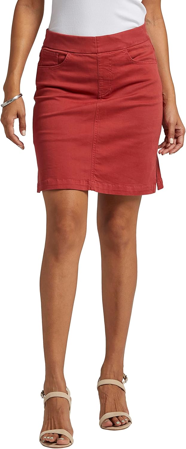 Jag Jeans Womens On The Go Mid Rise Skort