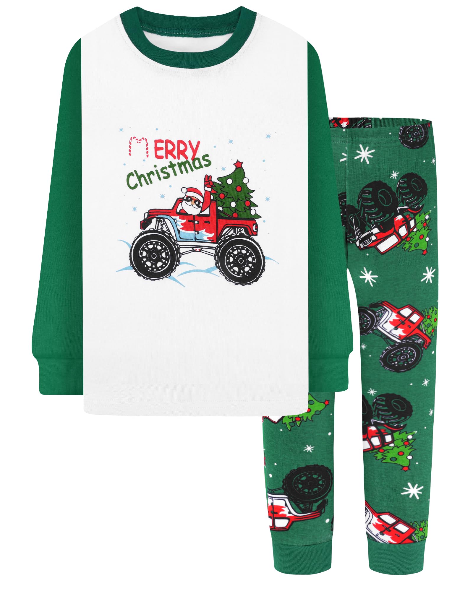 DAUGHTER QUEEN Boys &amp; Girls 100% Cotton Halloween &amp; Christmas PJS 18M-12Y