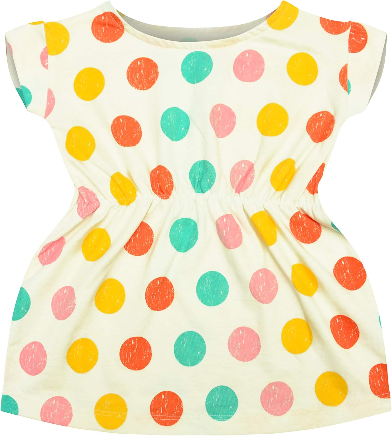 Baby Girl Mini Frocks, Extra Soft to Keep Baby Warm & Cosy – 100% Tested Cotton, Yellow with Black - Comfort Fit, 3 Months to 3 Years
