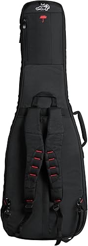 Miniatura 7 de Gator Cases Pro-Go Ultimate - Bolsa doble para guitarra, capacidad para 2 bajo (G-PG BASS 2X), color negro
