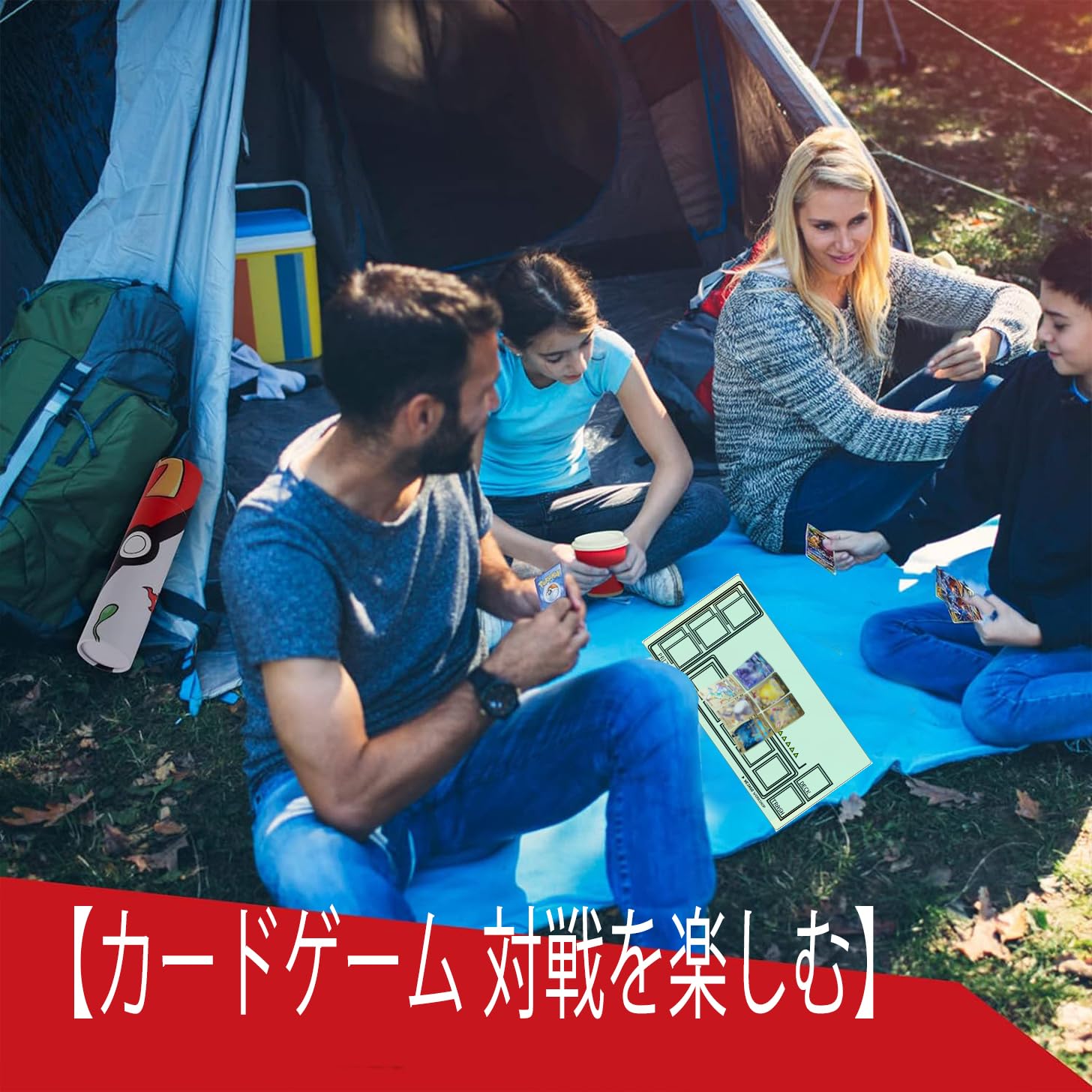 Amazon | カードゲーム用 プレイマット 60×35cm｜全面縫製仕様