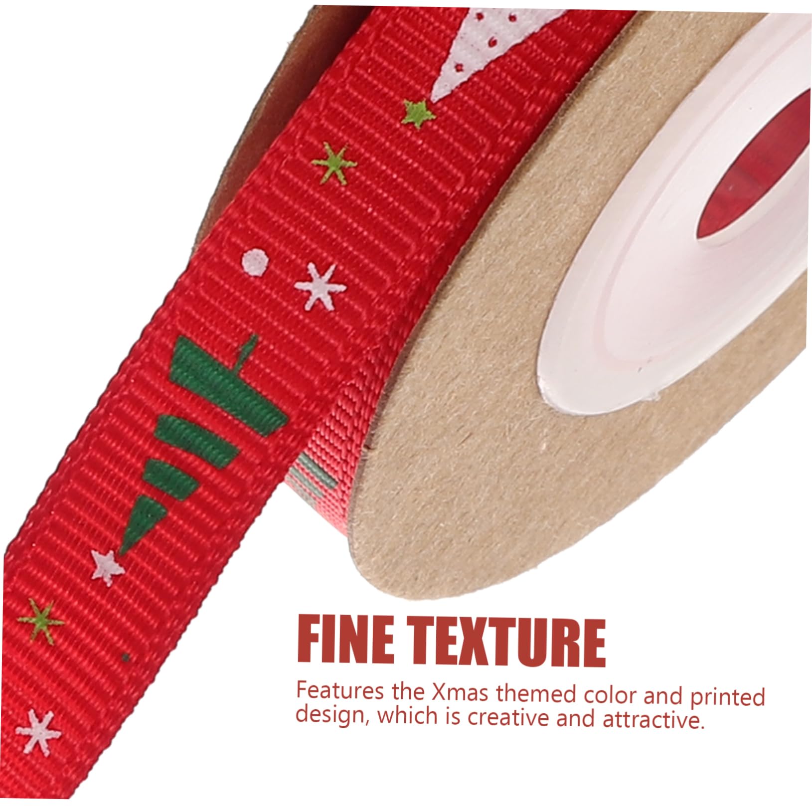 15rollen Weihnachtsgeschenkband Dekorative Satinbänder Für Party-dekoration Schleifen Festliche Verpackung Für Weihnachten Pro Rolle
