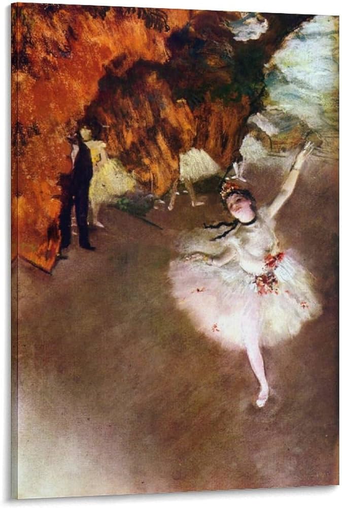 Degas vintage ART poster【踊り子】 Degas vintage ART poster