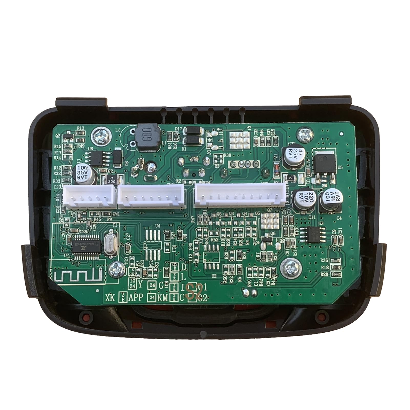 24V Vehículo eléctrico para niños 2588 Interruptor de control central hacia adelante y hacia atrás Conexión Bluetooth multifunción Pantalla de energía musical Panel central Piezas de repuesto de coche 3