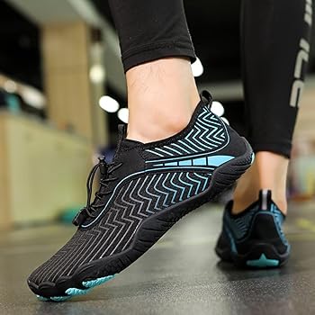 Squat Deadlift Zapatos para Hombre Unisex Suela Suave Interior Antideslizante Zapatos de Sentadillas Fitness Cross-Trainer Zapatillas de Entrenamiento para Gimnasio Descalzo4