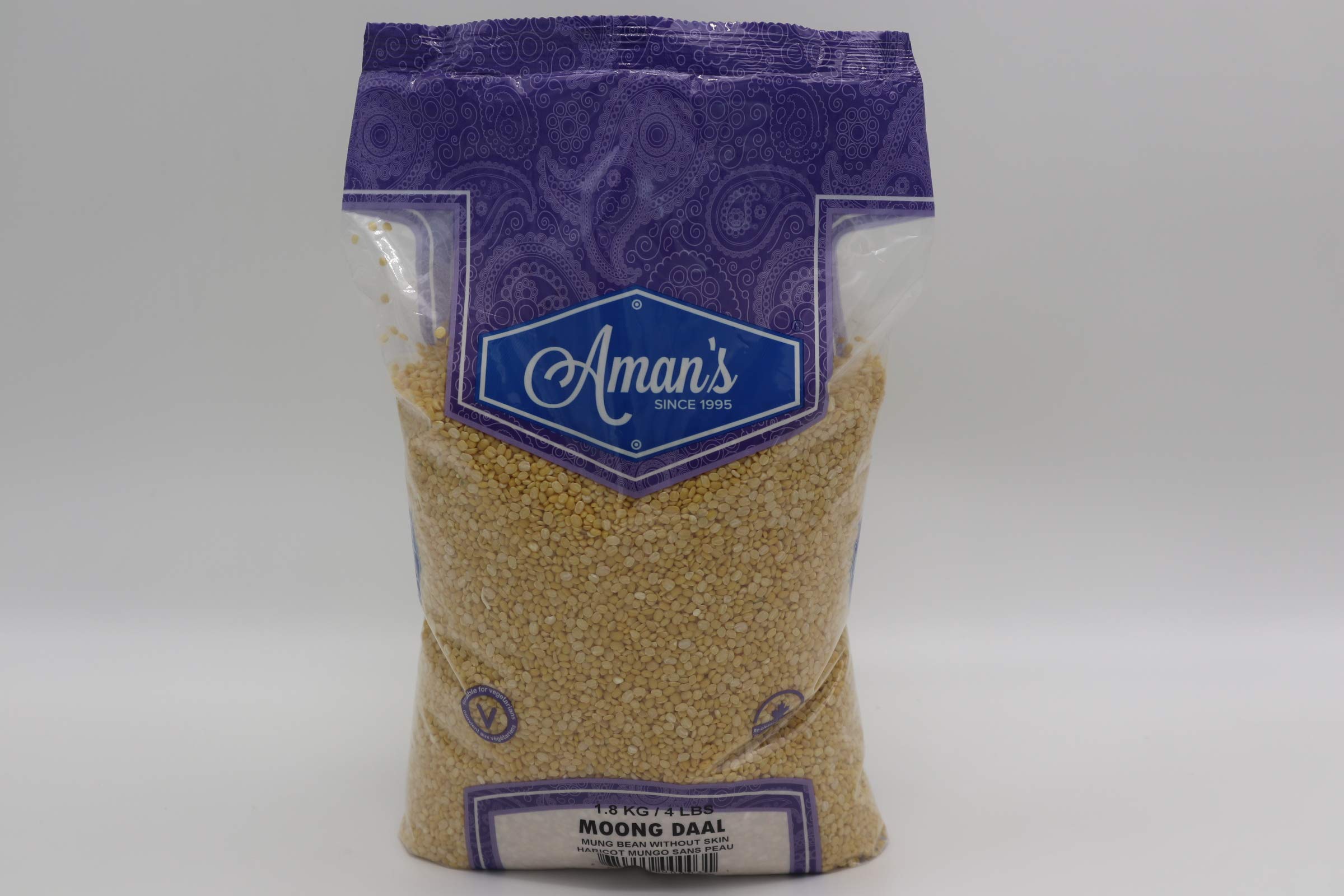 Aman's Moong Whole 4 lbs