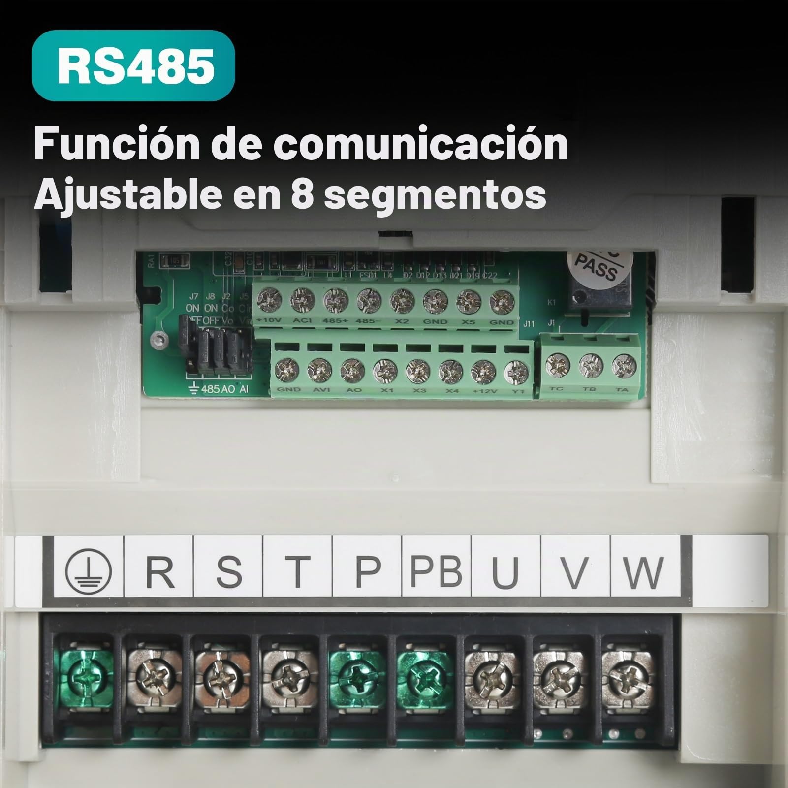 Jadeshay Variador De Frecuencia Trifásico 380V 7.5kW Convertidor De Frecuencia VFD Controlador De Velocidad para Motor Alta Eficiencia Protección Integrada para Maquinaria Industrial