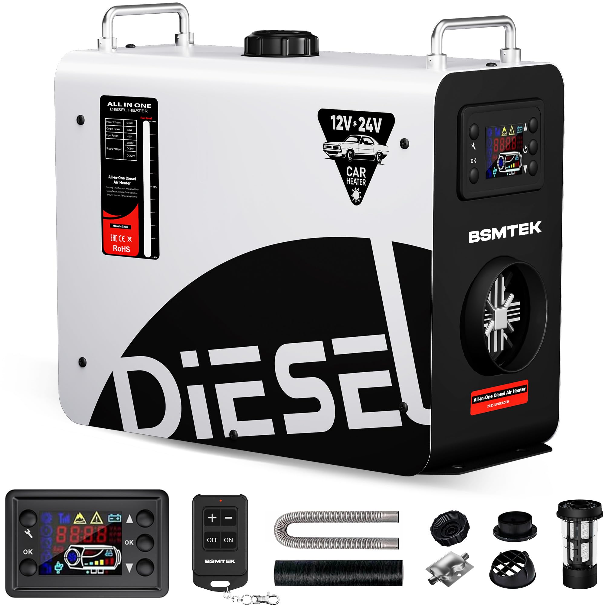 BSMTEK 4L Large Diesel Heater