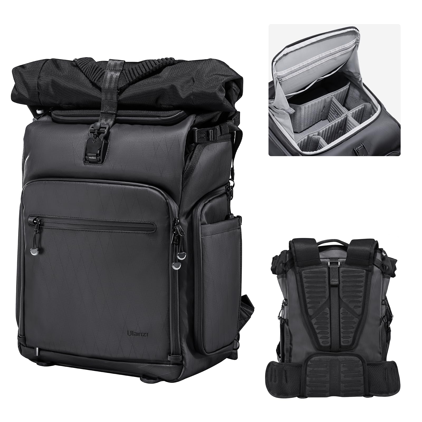 Ulanzi B001 Rolltop Camera Backpack 32 64l Professional Splash