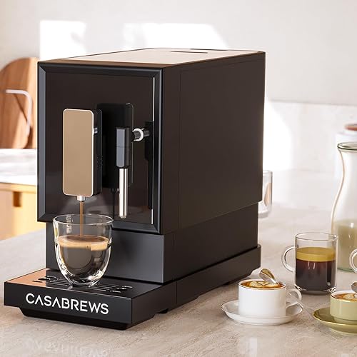 Miniatura 8 de CASABREWS ACAFE PLUS - Máquina automática de café expreso, 20 bar con molinillo y espumador de leche, cafetera profesional con pantalla táctil para