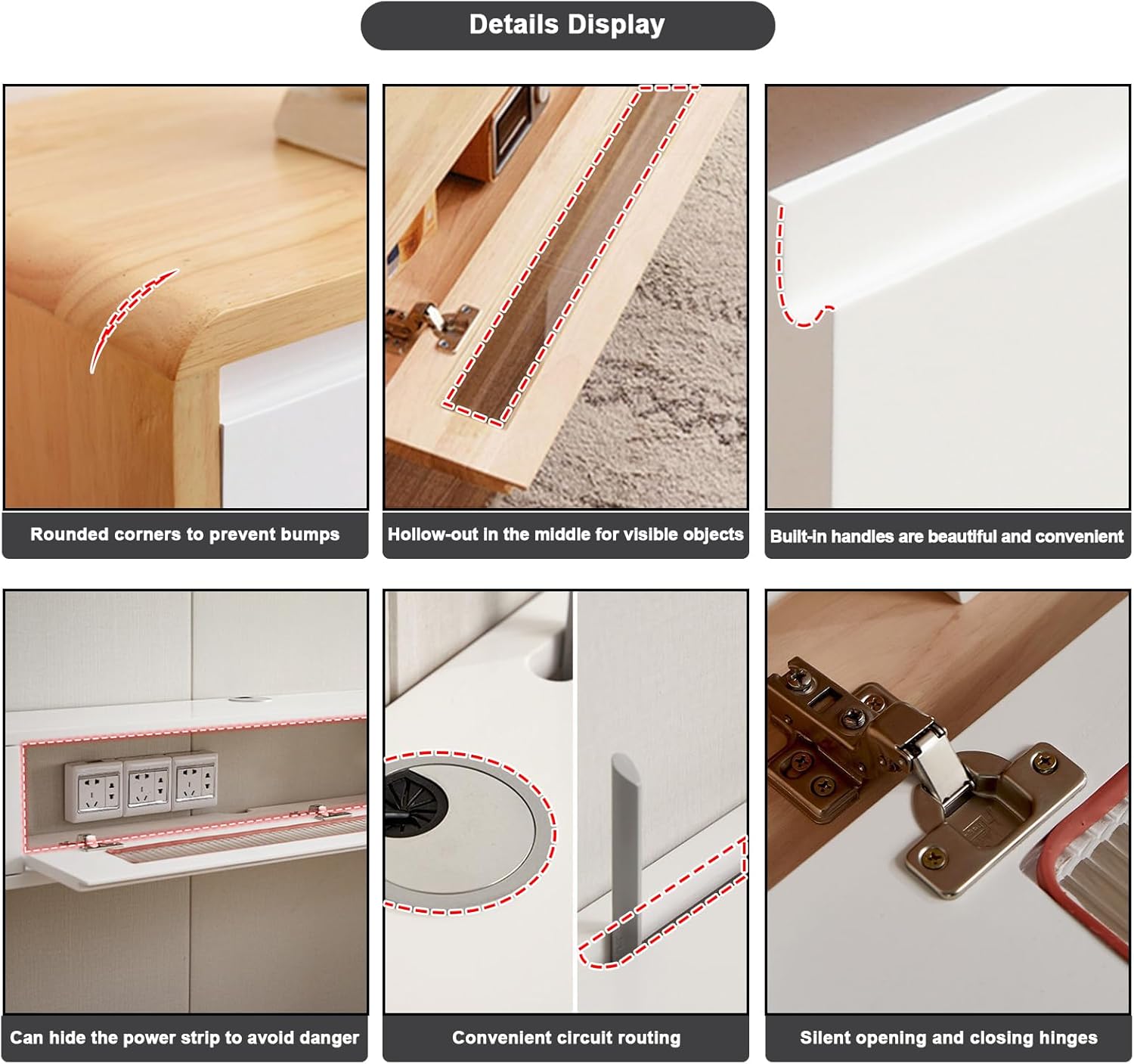 Fully Assembled Floating TV Stand, Modern TV Stand with 2 Drawer, Solid Wood Floating Entertainment Center, Wall Mounted Media Console for Living Room (B, 47.2IN)