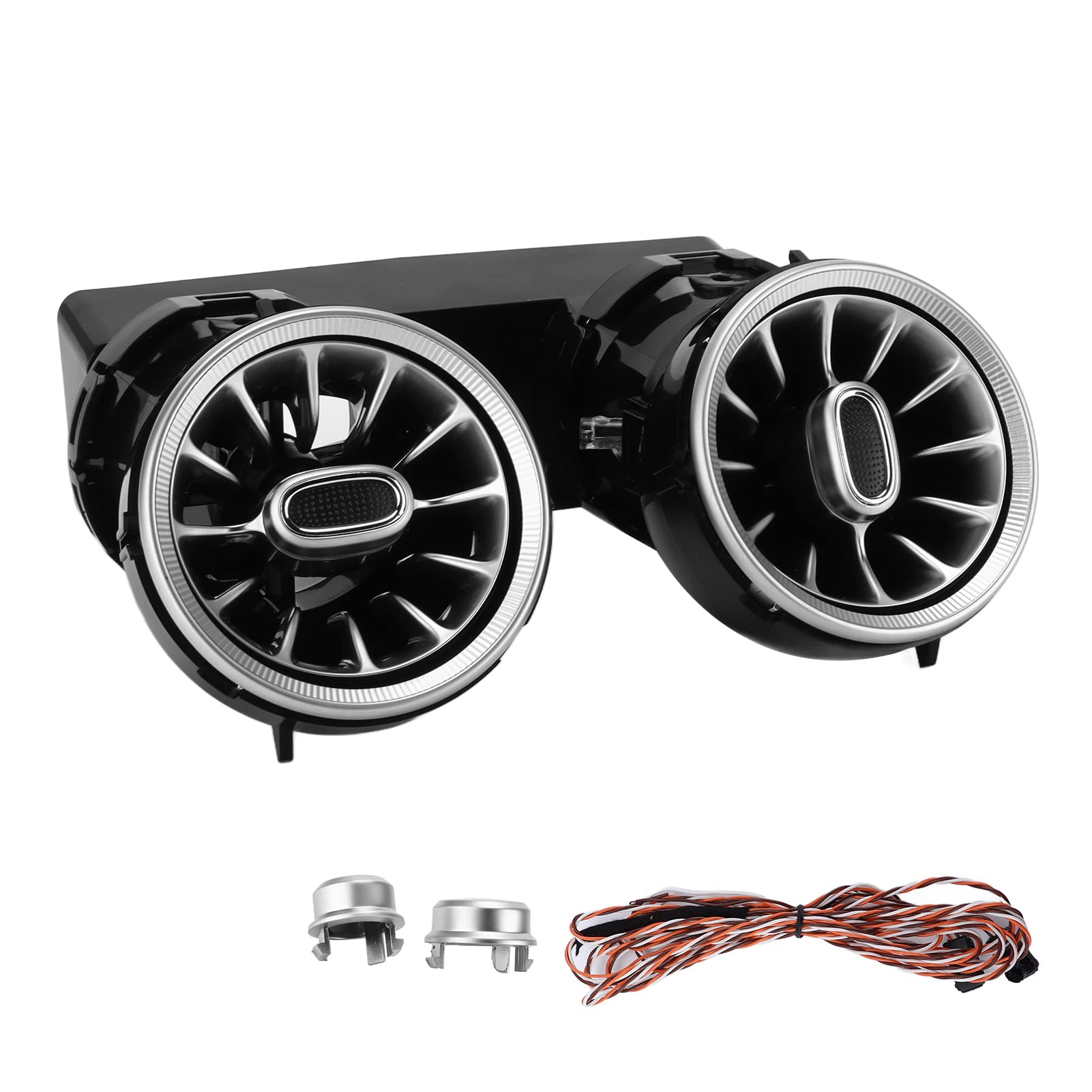 Qqmora Kit di Sostituzione della Bocchetta Dell'aria LED per Classe C W205 GLC X253 2015-2018 - Facile Installazione Plug and Play