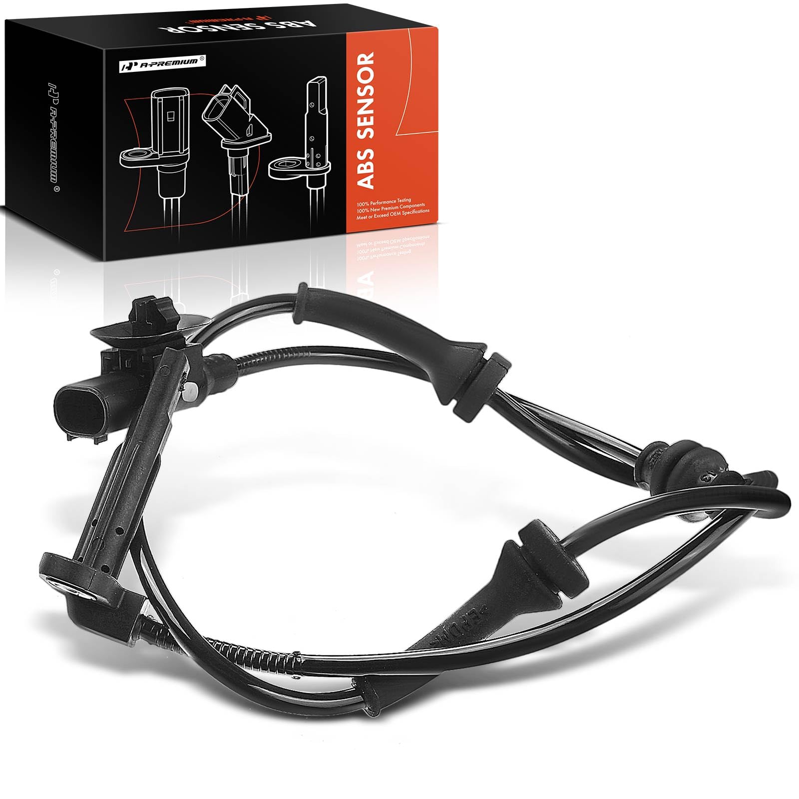 Amazon.com: A-Premium Front ABS Wheel Speed Sensor Compatible with