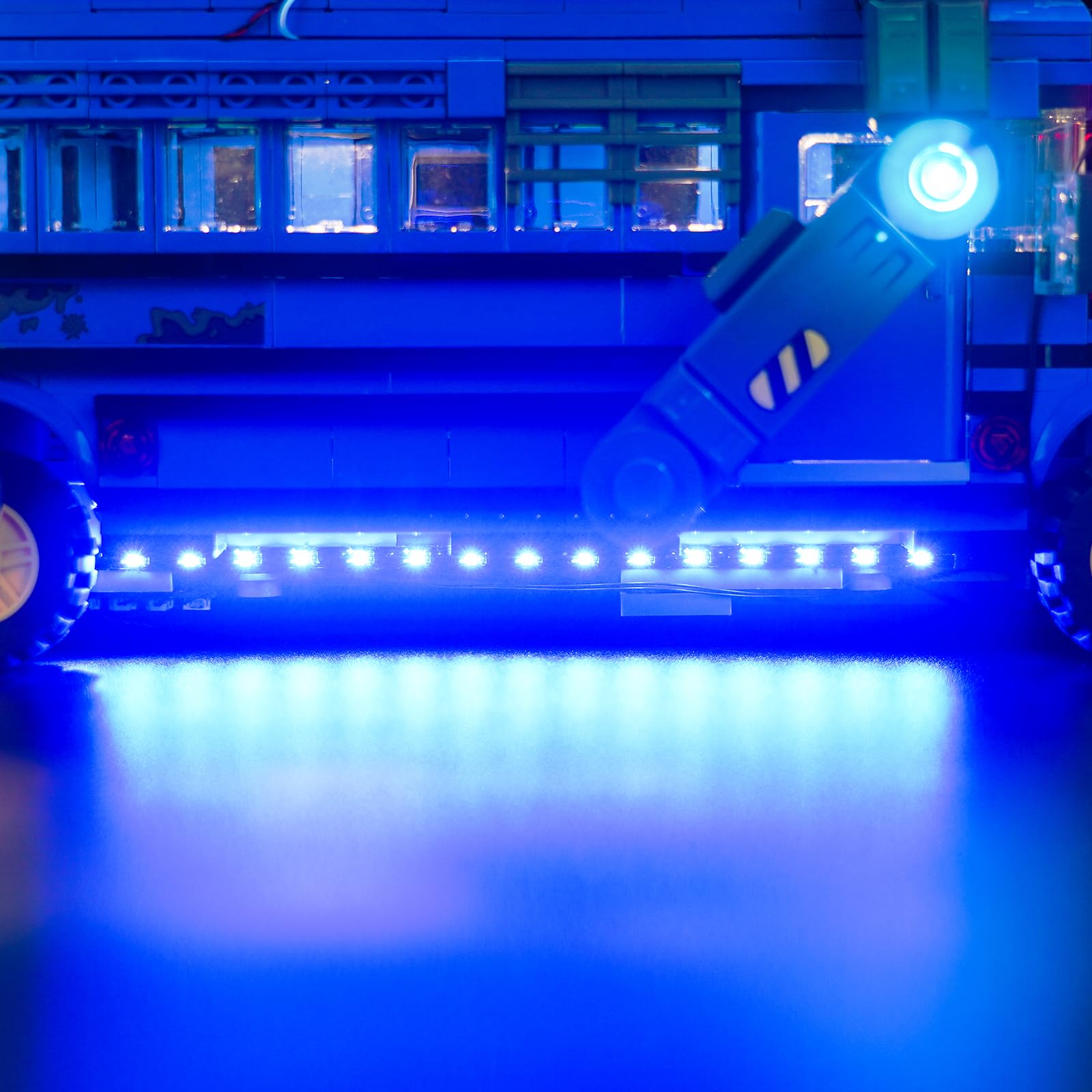 Kit de lumière LED compatible avec Lego Battle Bus 77073 (aucun modèle), ensemble d'éclairage décoratif Compatible avec Battle Bus Jouet créatif
