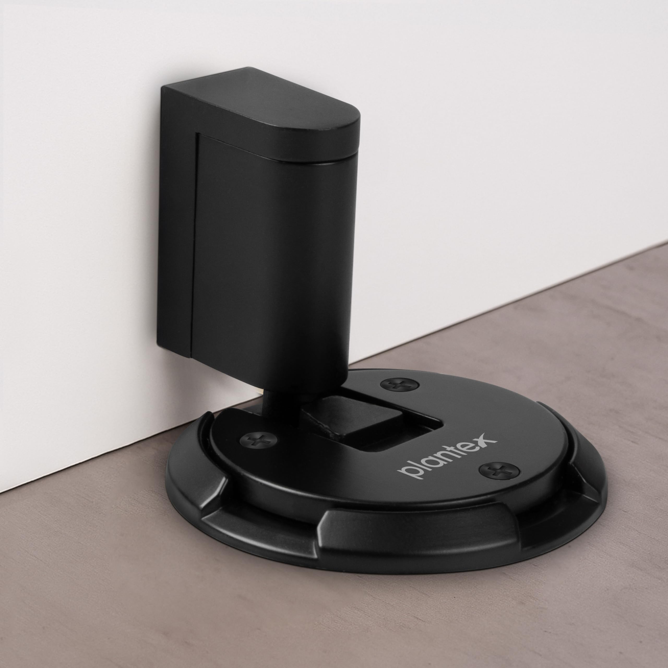 Plantex Floor Mounted Door Stopper/Door Stopper for Home/Door Stoppers for Hotel/Office - Pack of 1 (Black)-image-24