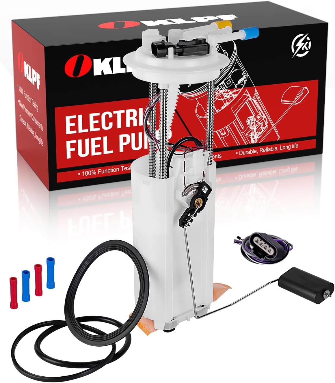 OKLPF Eletric Fuel Pump Assembly E3518M Compatible with 1998-2005 Buick Park Avenue LeSabre,1998-2004 Cadillac Seville Deville,1998-2003 Oldsmobile Aurora,2000-2005 Pontiac Bonneville
