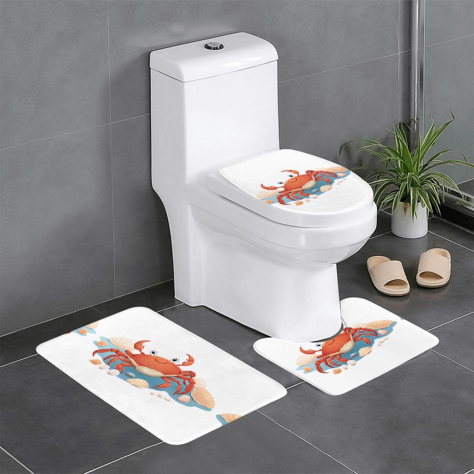 Tapis de salle de bain antidérapants anti-glissade pour sécuriser le sol