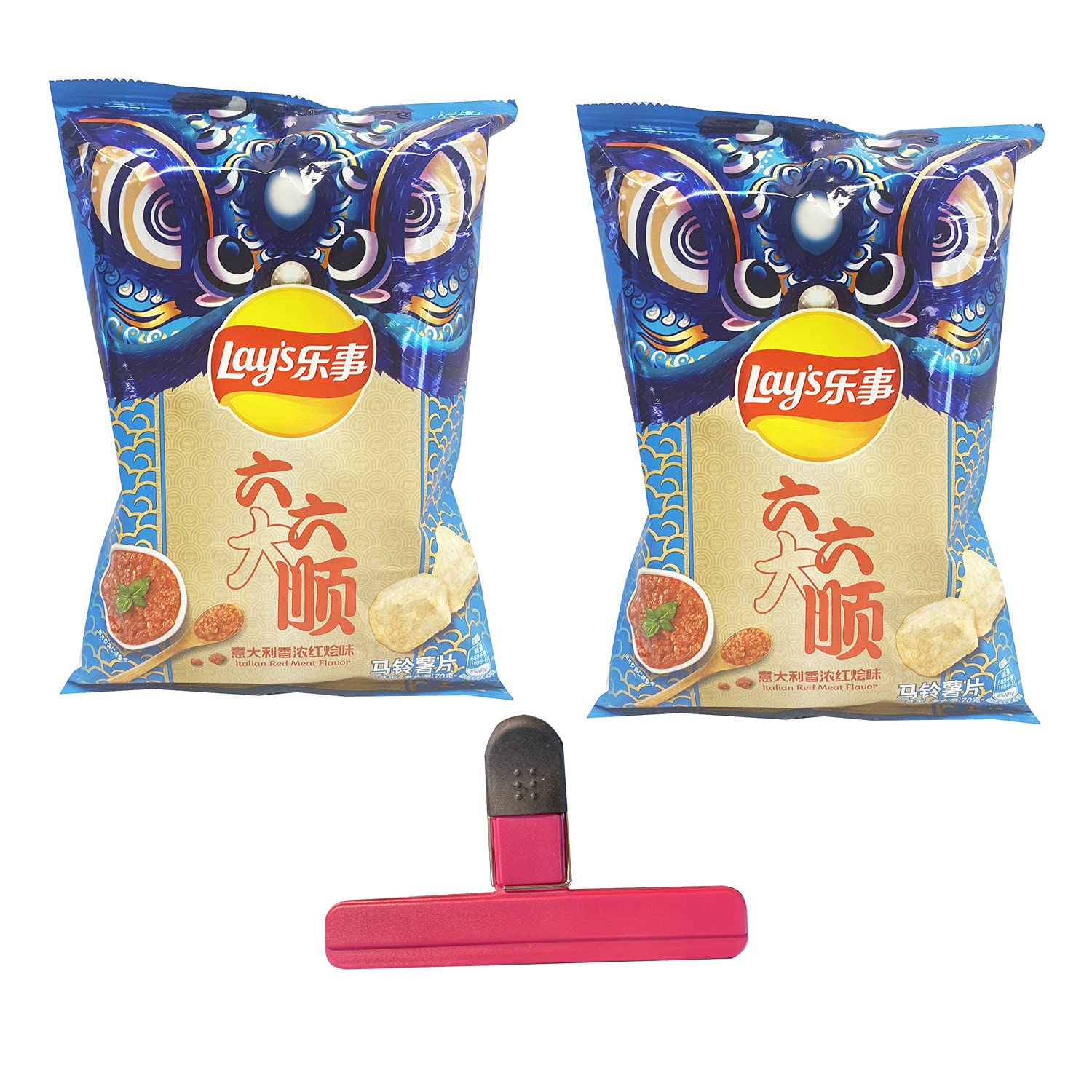 Buy Lay's Potato Chips Italian Tomato Meat 2.46 Oz Pack Of 2! Italian