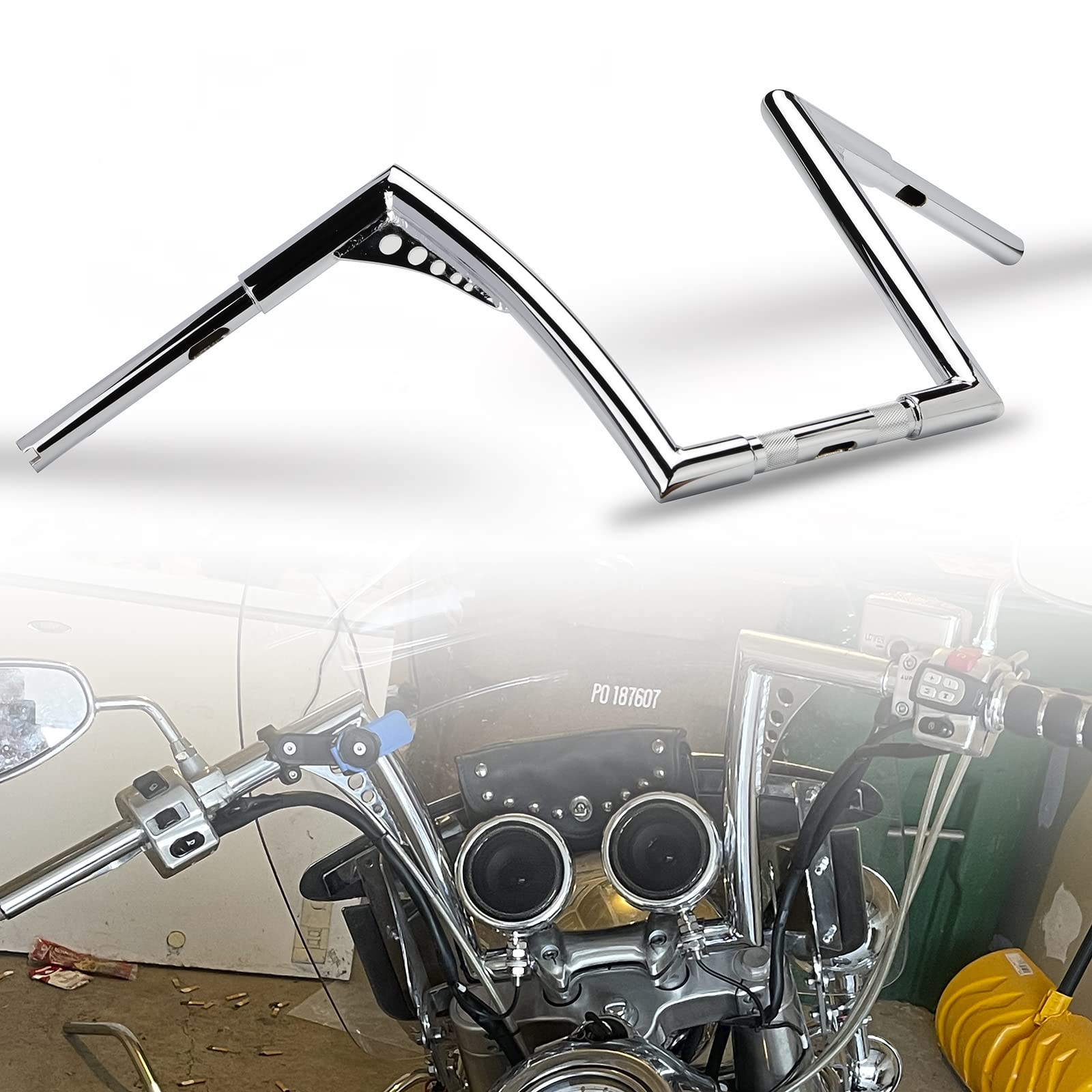 リール IOS ABUcardinalhandle adjustablesilver Amazon.com: LKV 12'' Rise Handlebar 1-1/4