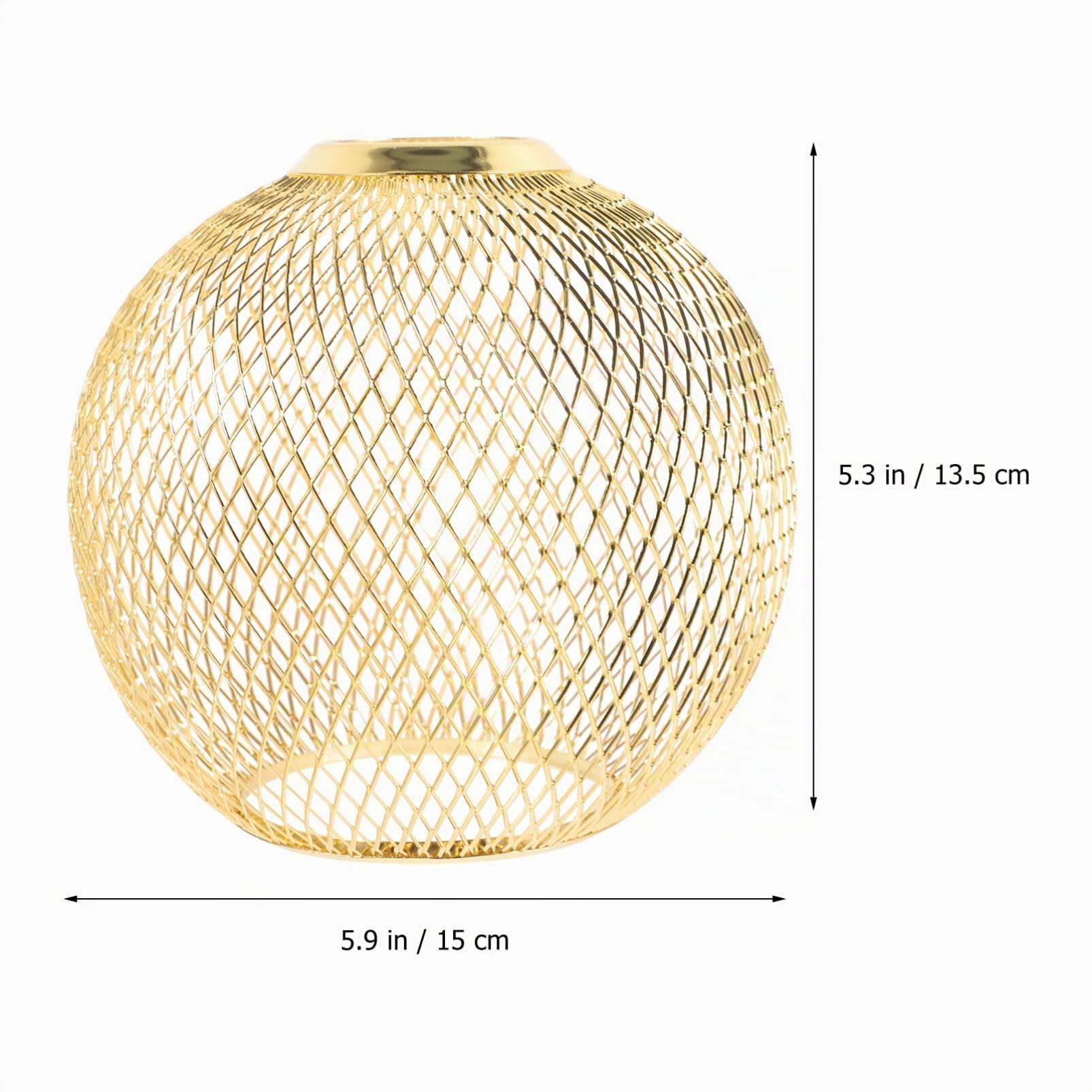 -jour Sphérique pour Lampe Suspendue Design Moderne Couvre-lampe Décoratif pour Éclairage Intérieur et Extérieur Compatible avec Plafonniers et Lampes à Suspension