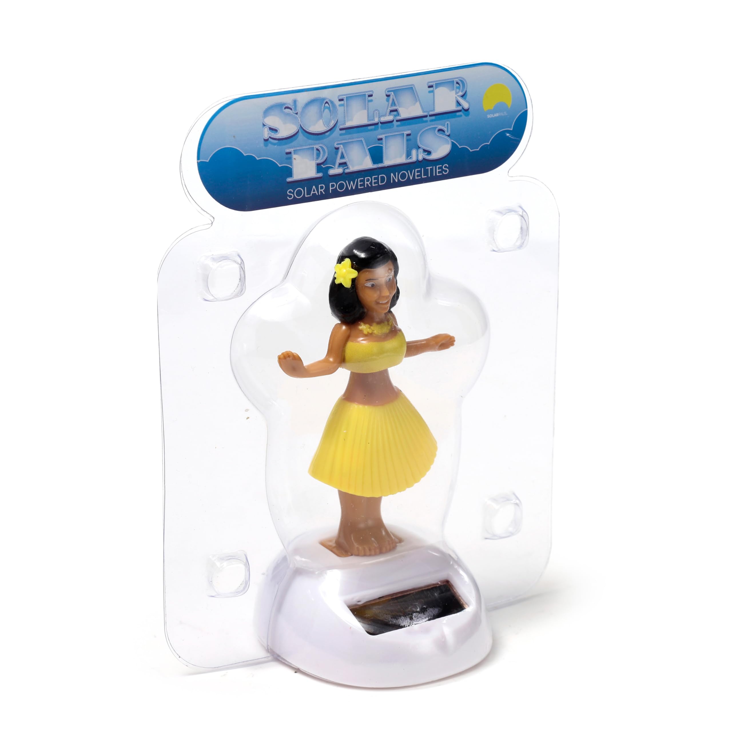 Puckator FF44 - Soprammobile Alimentato ad energia Solare, a Forma di Ballerina polinesiana 6 x 6 x 10 cm