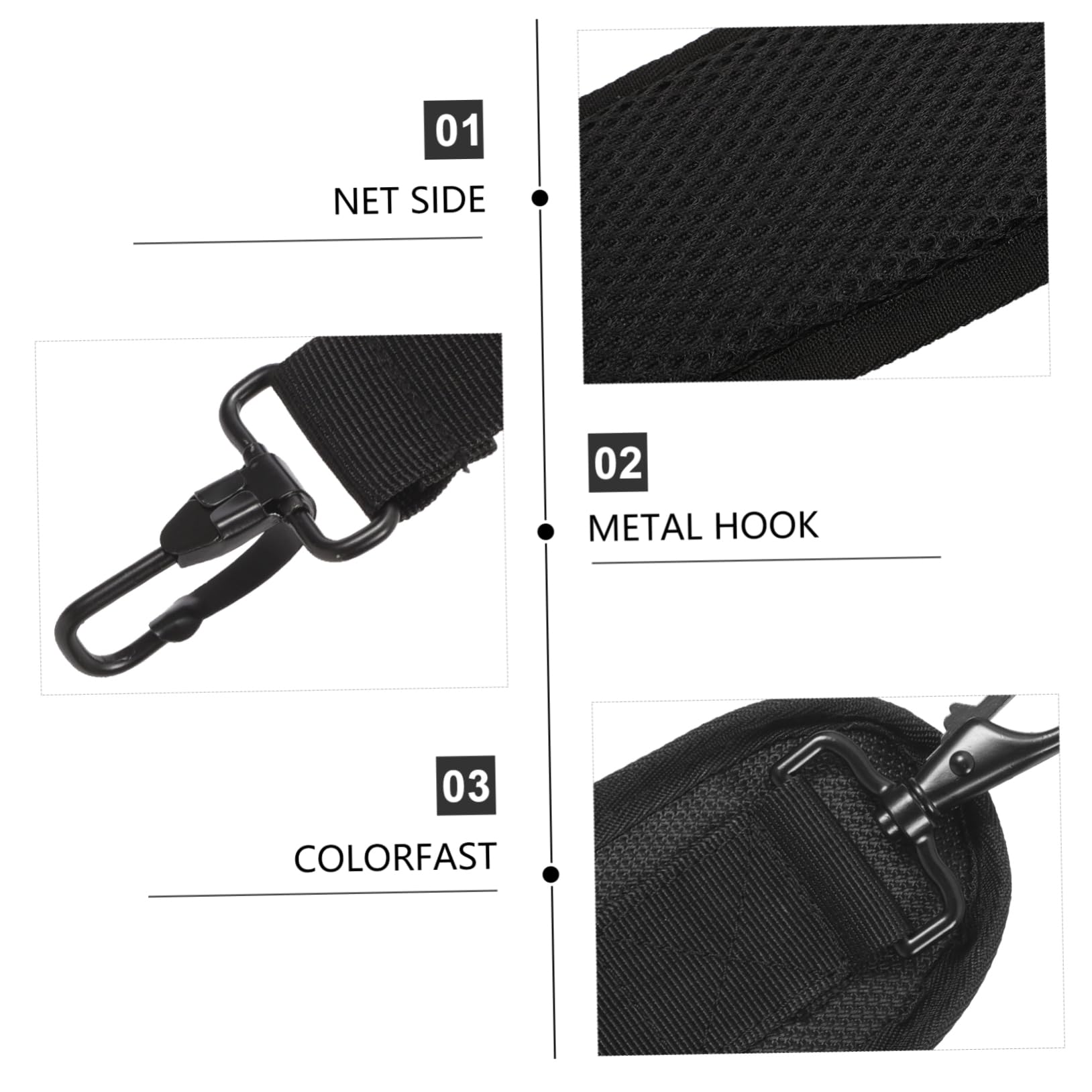 ERINGOGO Adjustable Padded Shoulder Straps Oxford Cloth Foam Bag Strap Replacement for Musicians