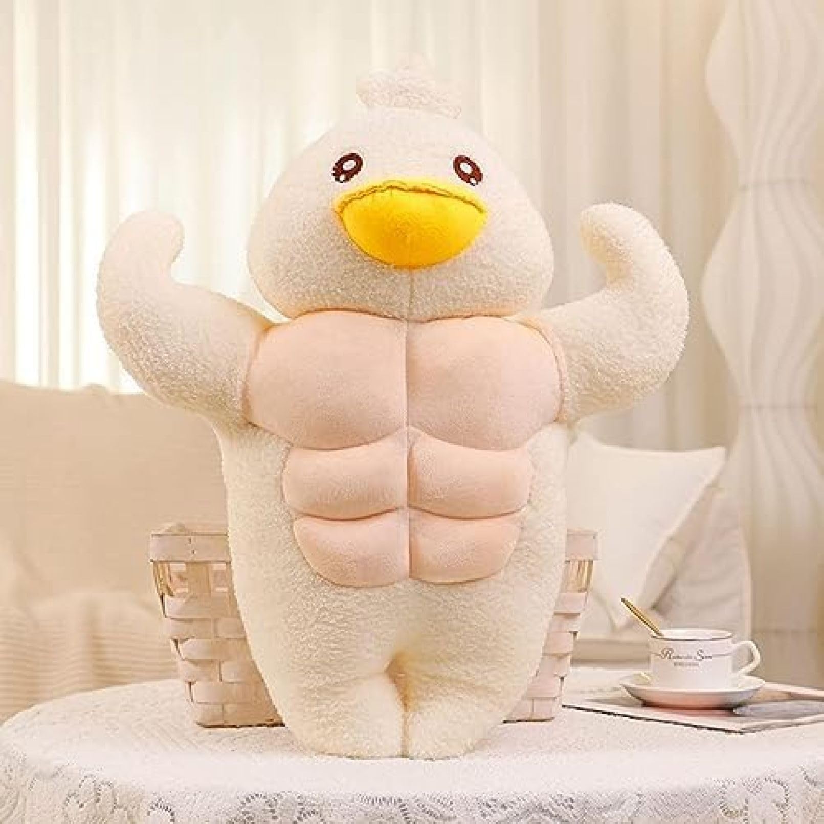 Amazon.co.jp: 抱き枕 ぬいくるみ アヒル 抱きまくら だきまくら