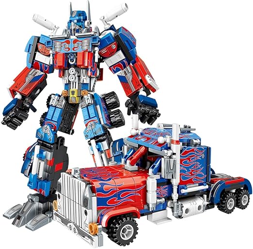 Mesiondy Robot Building Toy Set, Including 2 Transforming