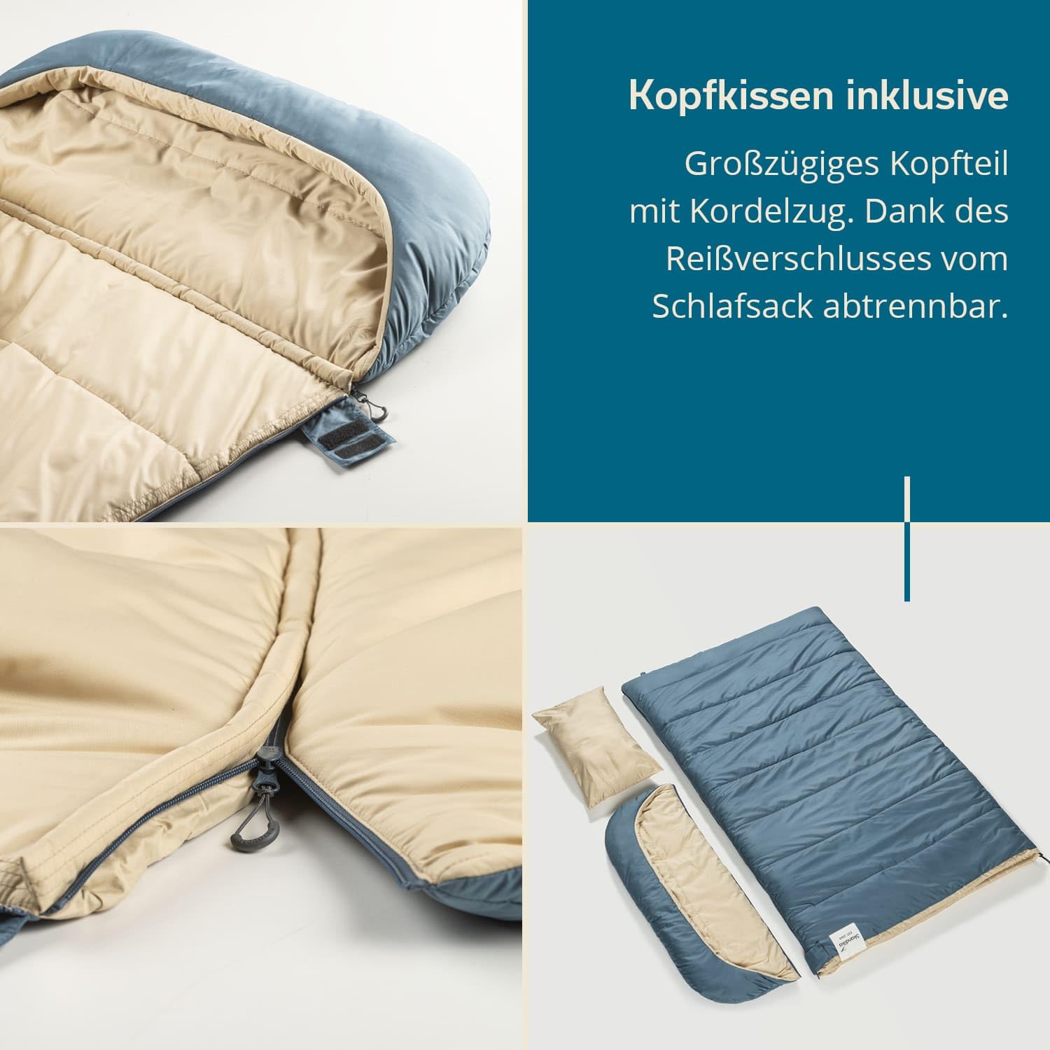 Skandika Oppdal śpiwór dla dorosłych, kompaktowy, lekki, prostokątny do 7°C, 230 × 90 cm, do użytku na zewnątrz, na kemping, wędrówki