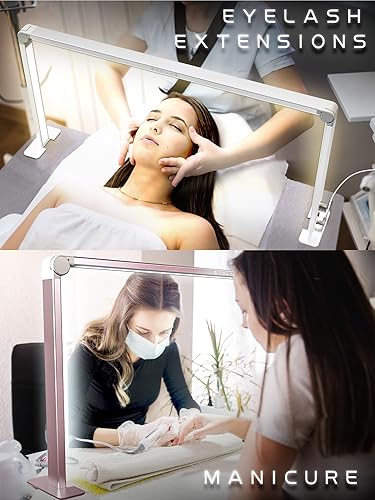 Miniatura 8 de STOLAS Nail Tech - Lámpara de uñas regulable de 15 pulgadas de altura 4000-6000K para escritorio, 3 modos de iluminación, luz LED de manicura,