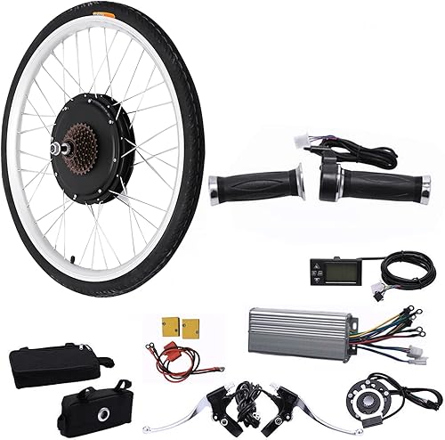 Kit de motor de bicicleta eléctrica, 48 V, 1000 W, 36 V, 250 W350 W, kit de conversión de bicicleta eléctrica para rueda delanteratrasera, kit de