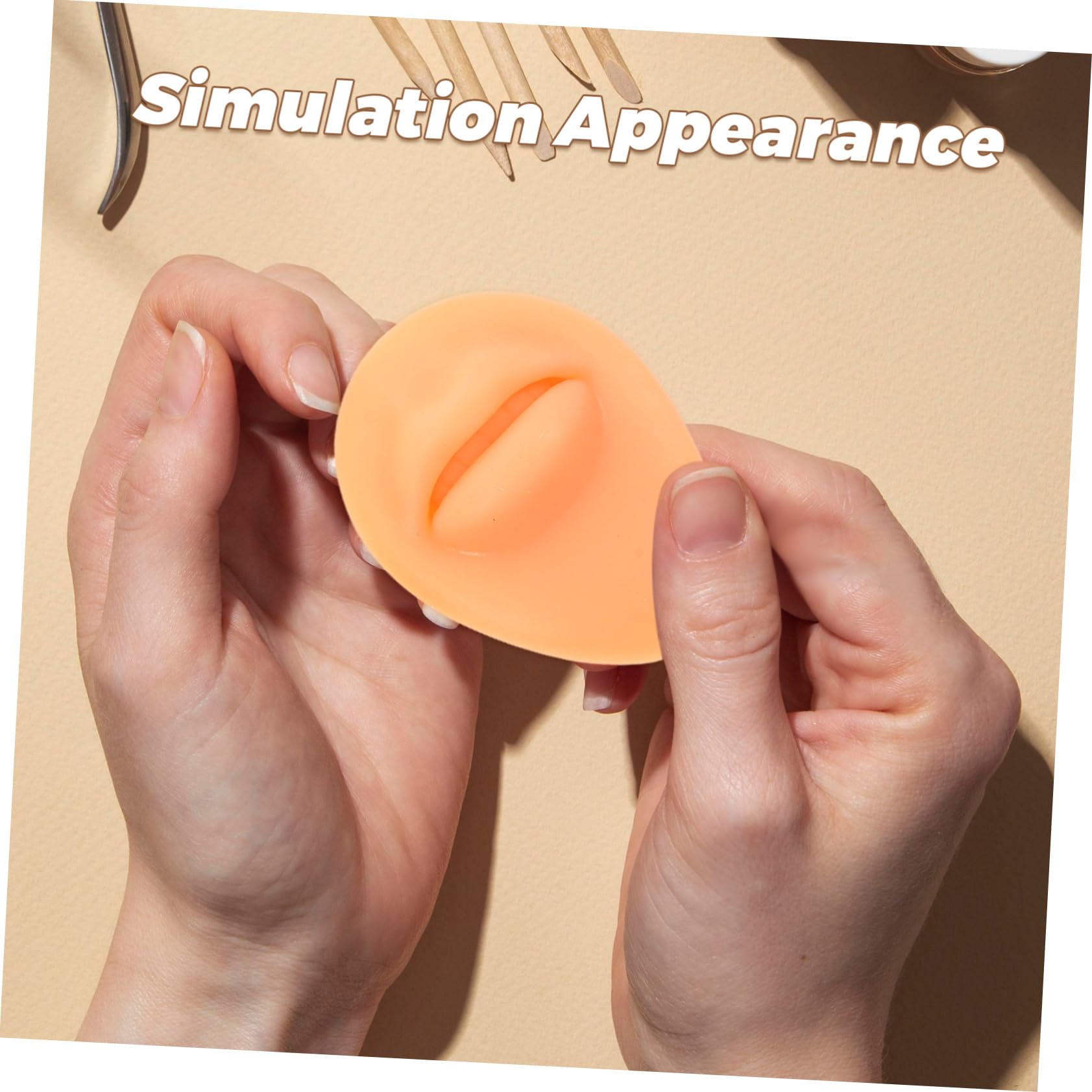 Beaupretty Set 7 Pezzi Facile da Pulire in Silicone Flessibile per Pratica di Piercing su Parti del Corpo come Orecchie, Naso, Bocca e Lingua per Uso Personale e Saloni di Bellezza