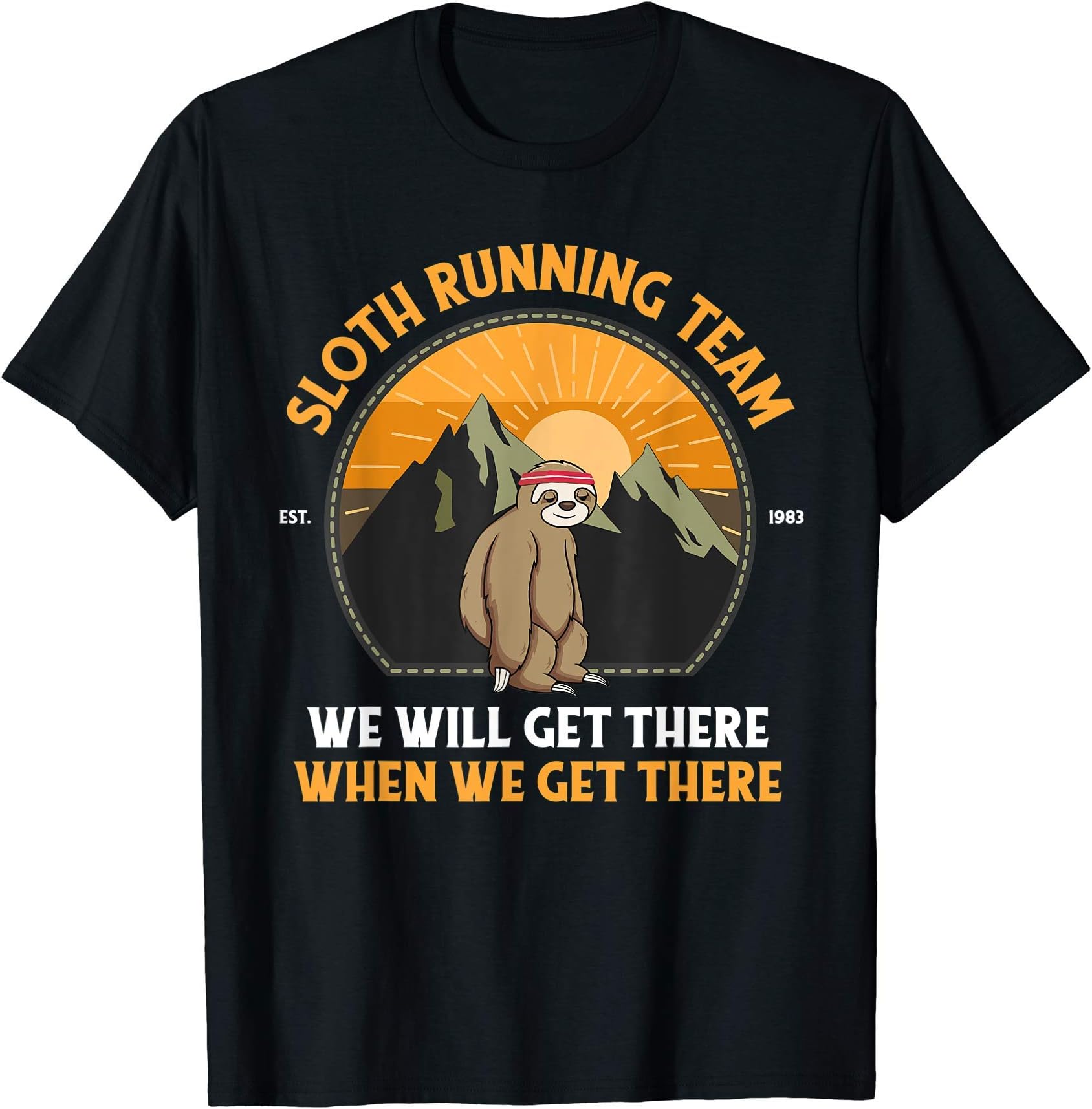 Faultier Wandern Team Shirt ShopSloth Running Shirt T-Shirt