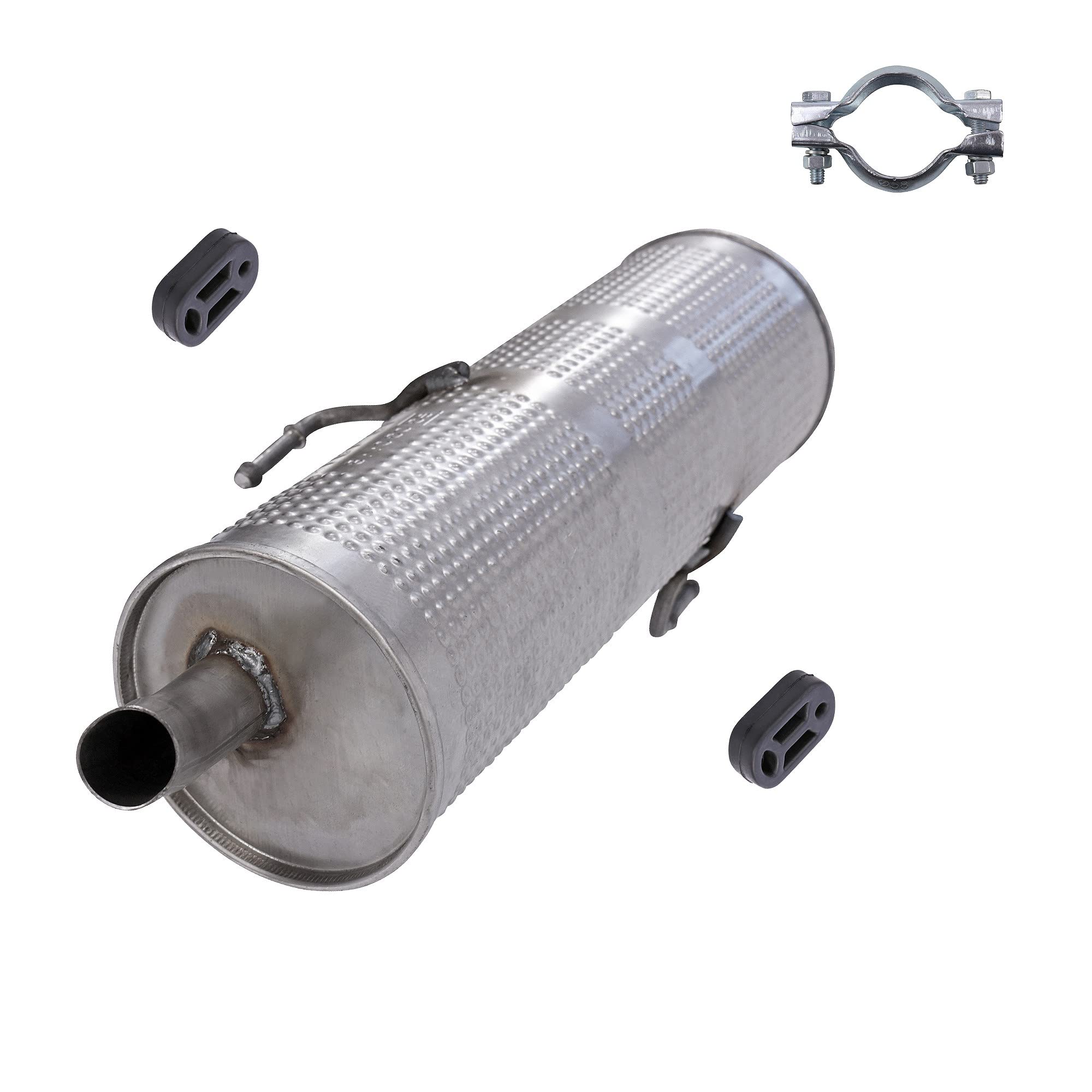 ATEC Germany Set di silenziatori 1x Silenziatore posteriore, con materiale