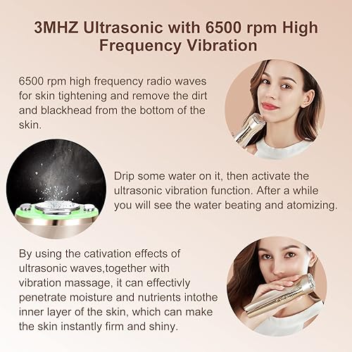 Miniatura 4 de MiSMON 5 en 1 dispositivo de fototerapia de luz de microcorriente