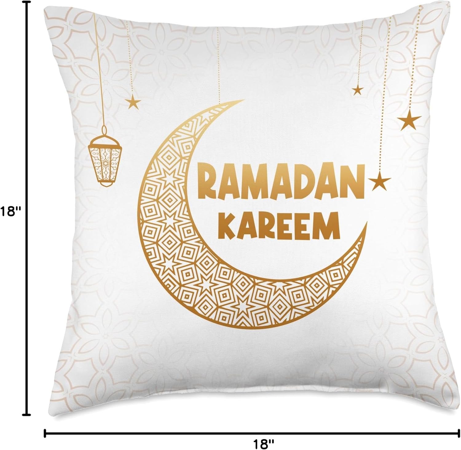 Ramadan Kareem Ramadan Mubarak Happy Ramadan 2024 Decoration Throw Pillow