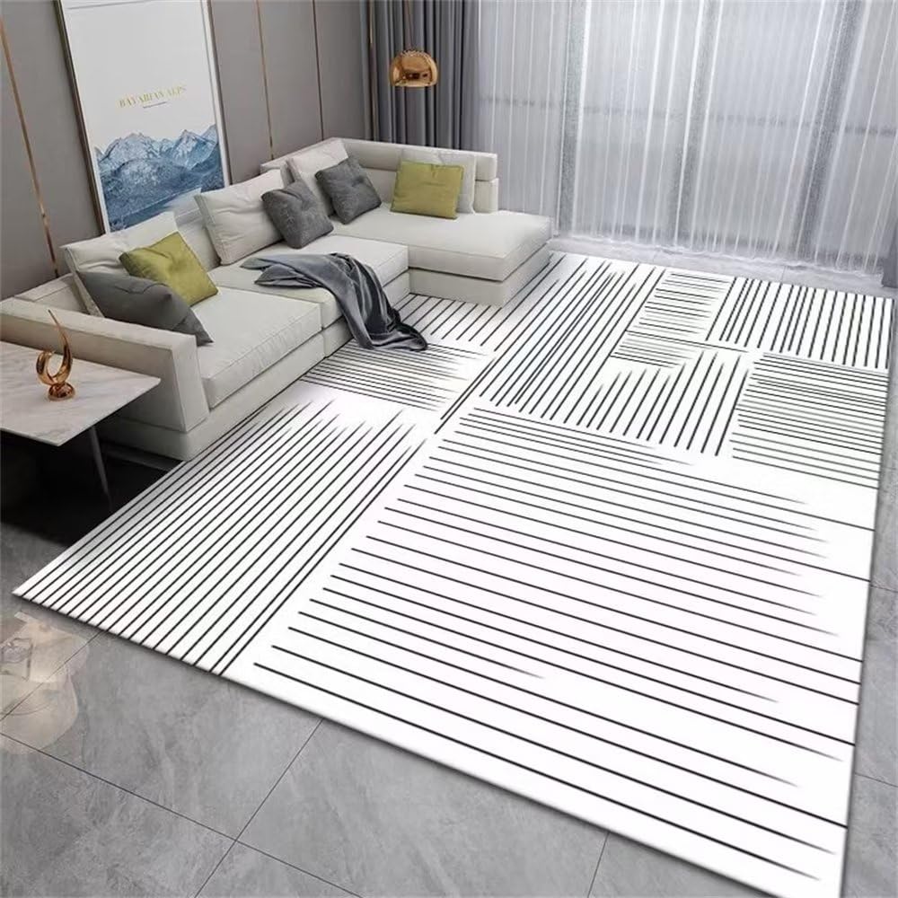 Tapis One Piece 140x200cm résistant à l'usure pour salon et enfants