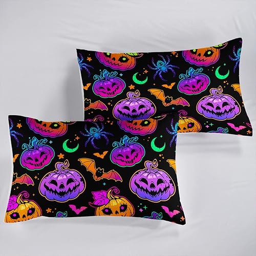 Miniatura 88 de Cartoon Cat Comforter Cover Set - Queen Size, Gradient Line Cat Bedding Set with Zipper for Kids Teens Boys Girls Adult Room Decor - 1 Quilt Cover 2