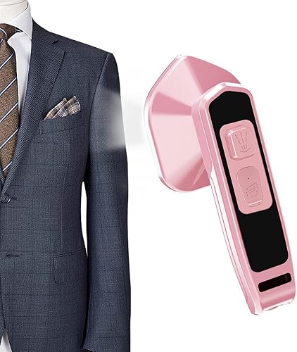 Mini plancha de vapor, vaporizador portátil para ropa, removedor profesional de arrugas de tela para el hogar y viajes, no necesita tabla de