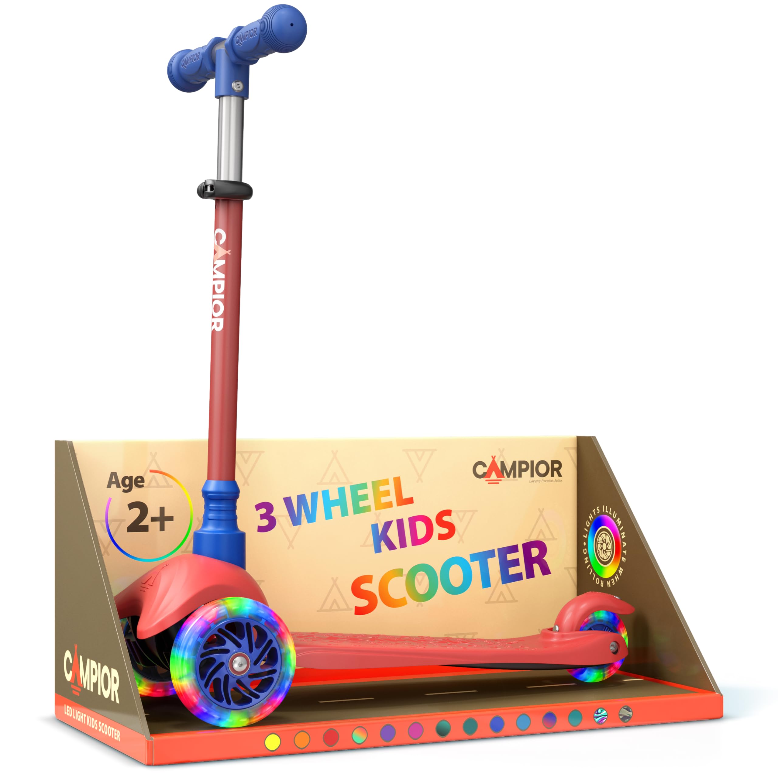 Campior Red & Blue Scooter