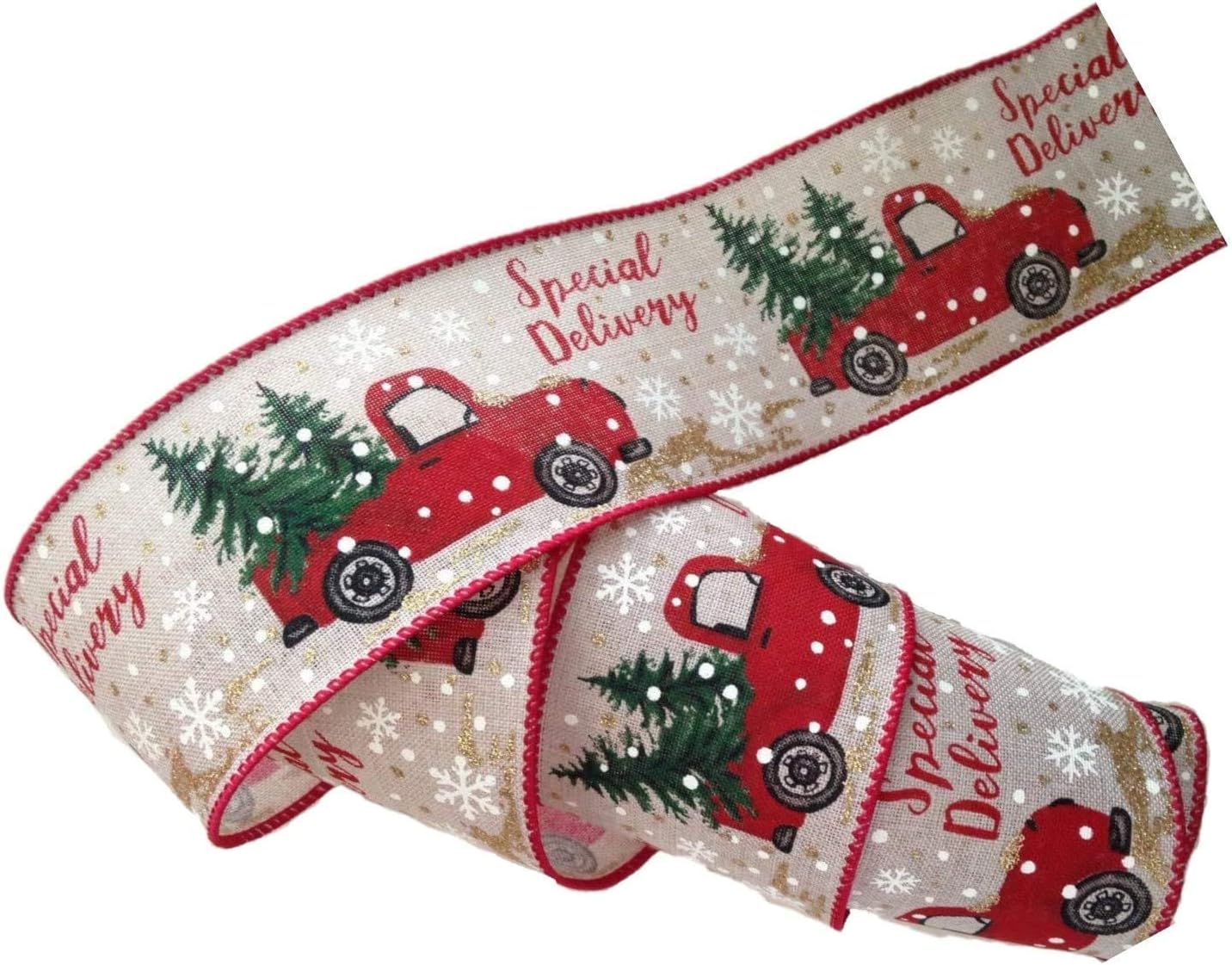 vintage-truck-with-tree-christmas-ribbon-wired-edge-2-12-in-wide-3-yards