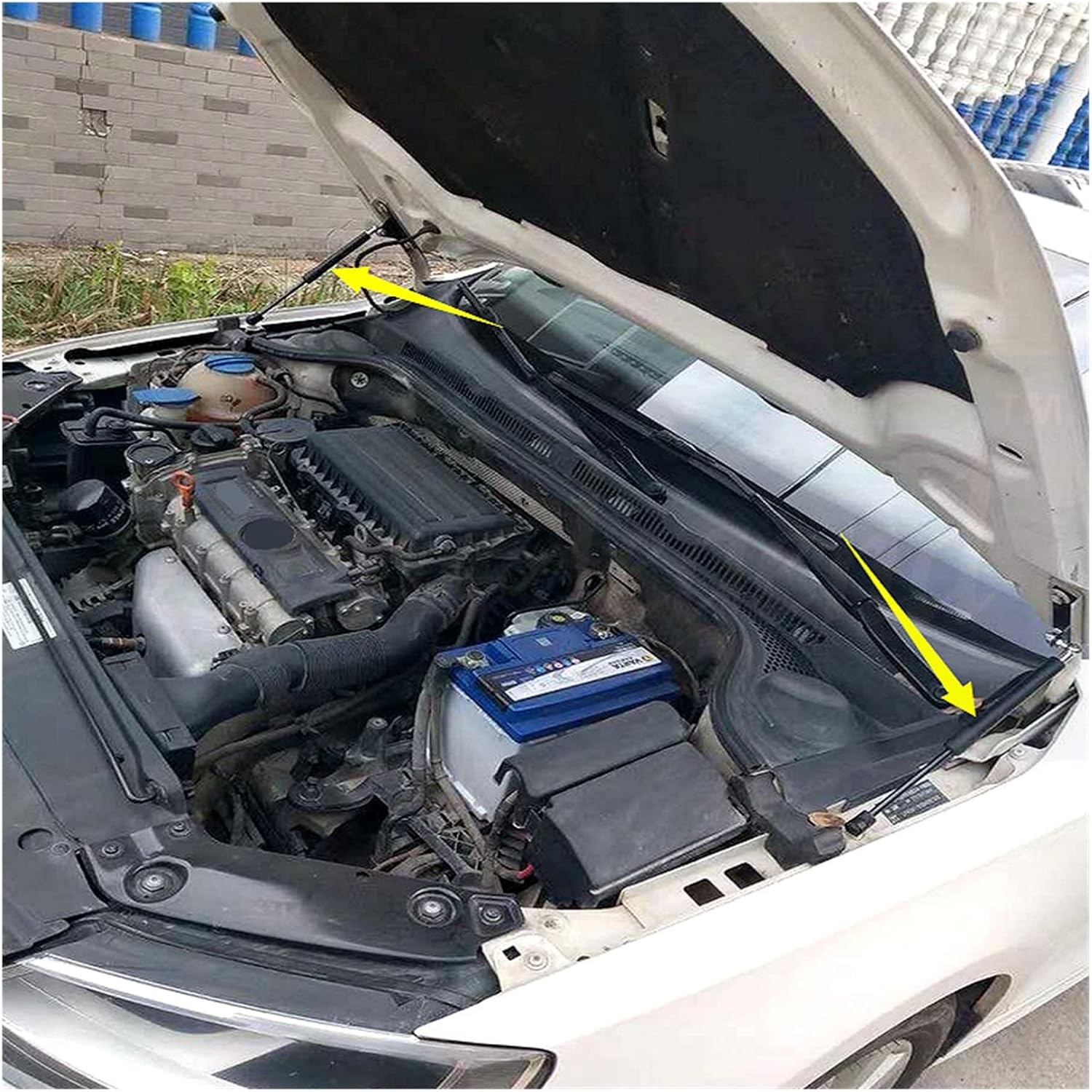 Tailgate Boot Gas Struts For Jetta For Mk6 Car Front Hood Support Hydraulic Rod Shock Absorber.