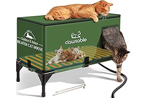 Clawable Heated Cat House: A Warm Haven for Outdoor Cats