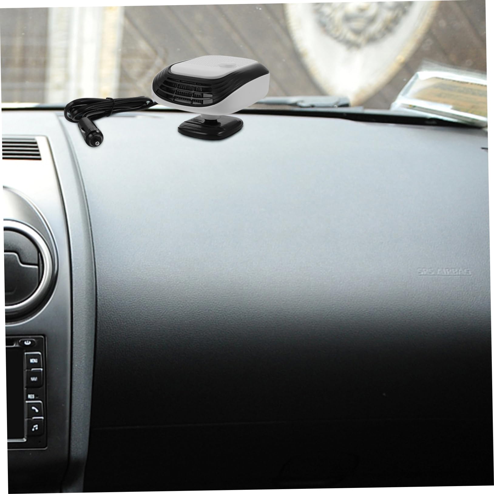 Gatuida 360grado Calentador de Coche de Calefactor Portátil para Coche Descongelador y Desempañador de Parabrisas Calefactor para Automóvil y Camión Rápido Invierno